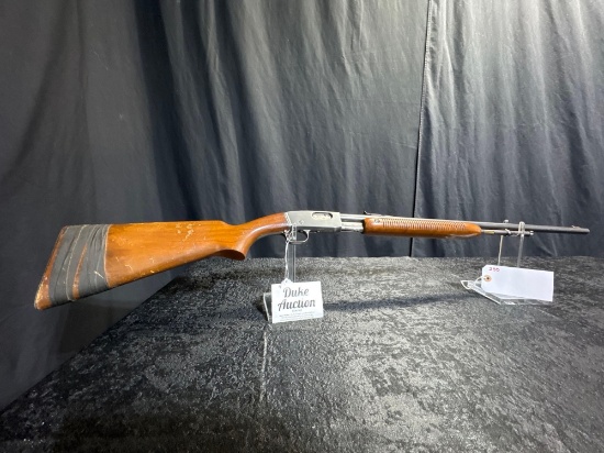 REMINGTON MOD 121 22 CAL FIELDMASTER WITH CRACK IN STOCK SN#141657