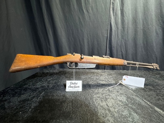 OLD MILITARY RIFLE M91 6.5X57 SN#CAR12883