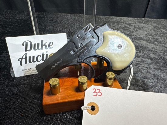 HI STANDARD DERRINGER 22 CAL MAG OVER UNDER SN#