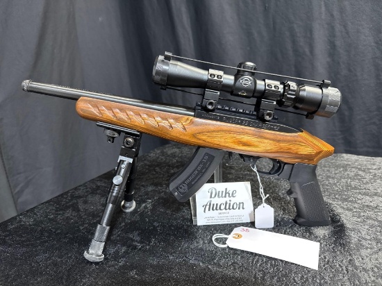 RUGER CHARGER 22 CAL WITH SCOPE SN#490-49972