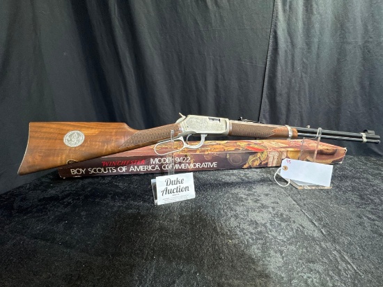 WINCHESTER MOD 94 22 XTR 22 CAL 75TH ANNV BOY SCOUT NIB SN#BSA572