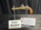 ANTIQUE BRASS DOUBLE BARREL BLACK POWDER PISTOL SN#NA