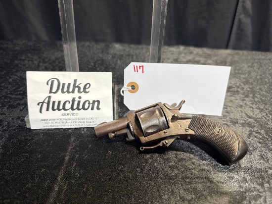 VELODOG FOLDING TRIGGER REVOLVER MAYBE 25 CAL SN#