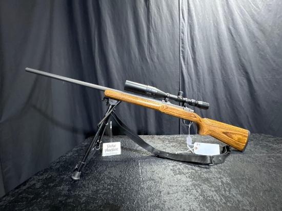 RUGER MOD 77 MARK II 22-250 CAL WITH BSA SCOPE AND BI-POD SN#787-21233