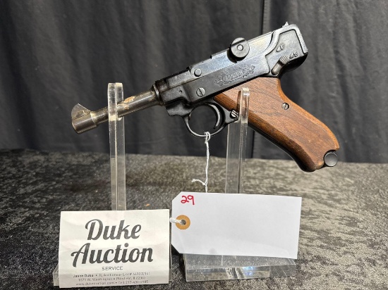 STOEGER ARMS 22 CAL LUEGER PISTOL SN#84452