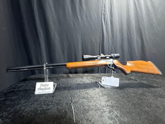 THOMPSON CENTER ENCORE 50 CAL WITH TC 3X9X40 SCOPE SN#113558
