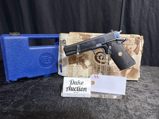 COLT MKIV SERIES 80 1911 9MM GOVERNMENT MODEL SN#FRO7342