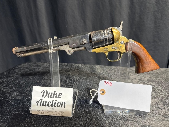 ITAILIAN MADE 44 CAL BLACK POWDER REVOLVER SN#455664