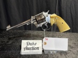 COLT OFFICER MODEL 38 CAL NICKEL SN#529552