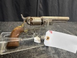 1851 COLT NAVY 36 CAL OCTAGON BARREL BLACK POWDER BARREL STAMPED ADDRESS SAMI.COLT NEW YORK CITY