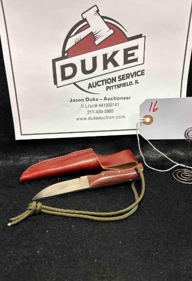 Randall Made Fixed Blade with Sheath
