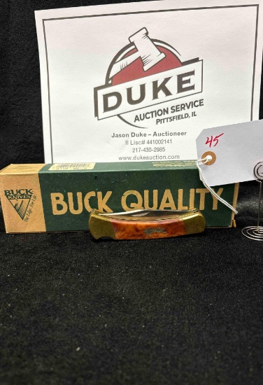 Buck 110 Two Blade Lock Back