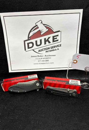 2 - Kershaw Grinder Model 1319 and Injection 3.0 Model 3820 (x2) NIB