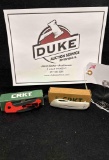 2 - CRKT Model 2430 Sketch and Model K240XXP Swindle (x2)