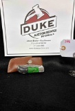 Custom Made Damascus Blade Knife By TJ Bergeron