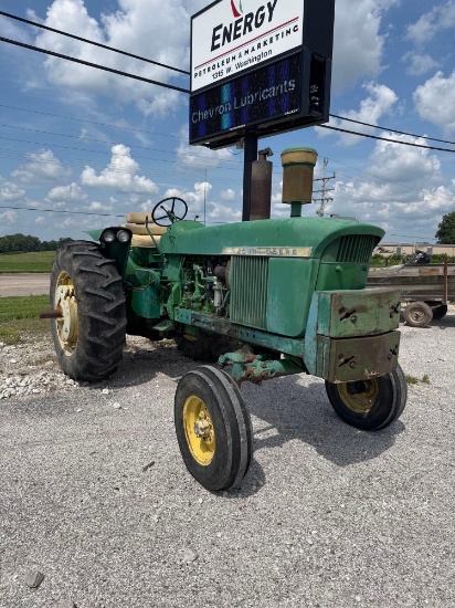 1960'S JOHN DEERE 4020 DIESEL - 1 OWNER - 5577 HOURS, BOUGHT NEW AT MACKEY JOHN DEERE BY FRED NAXERA