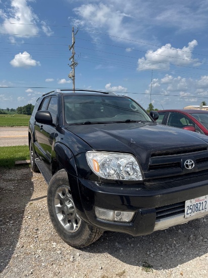 2004 TOYOTA 4 RUNNER 4X4 LIMITED - BLOWN HEAD GASKET