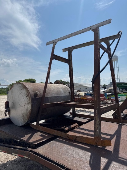 300 GAL OVERHEAD TANK WITH STAND