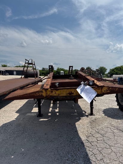 1956 HYSTER 25 TON LOWBOY TRAILER