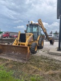 JOHN DEERE 310D BACKHOE LOADER WITH EXTENDABLE HOE - 4 WHEEL DRIVE