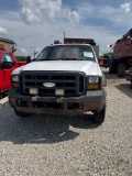 2006 FORD F550 6.0 POWER STROKE 235,000 MILES - MOTOR HAS HAD HEAD STUDS - HE HAS A HYDRAULIC PTO -