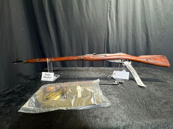 MOSIN NAGANT 7.62X54R WITH BAYONET AND EXTRAS SN#47140