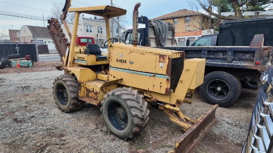 Vermeer V-8550 4BT Cummins Trencher