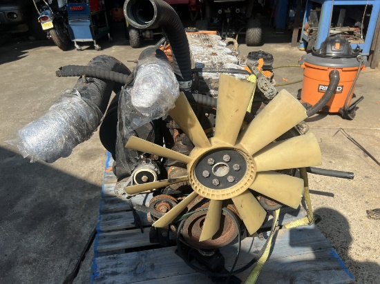 24v Cummins Diesel Engine out of Bus