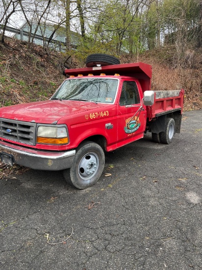 1994 Ford F-350 Mason Dump