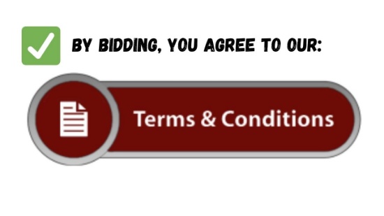 PLEASE REVIEW OUR TERMS & CONDITIONS PRIOR TO BIDDING
