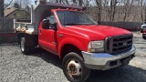 2003 Ford F-450 4x4 Dump Truck Diesel. 71k Miles.