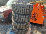Stack of 4 New Tires. For Wacker Neuson Mini End Dump