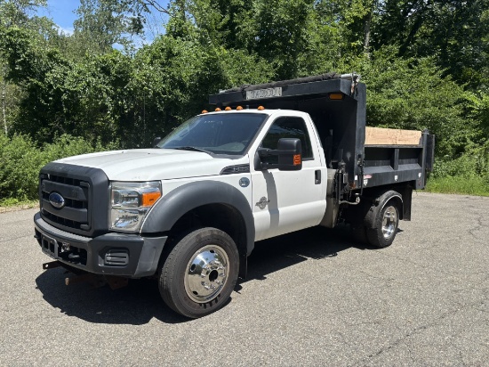 2014 Ford F-550 4x4 Dump Truck 6.7 Diesel - 39,000 Miles