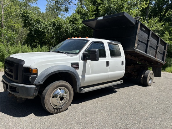 2008 Ford F-450 4x4 Dump Truck 6.4 Diesel - 108,000 Miles