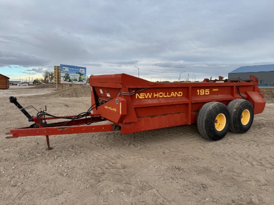 NH 195 Manure Spreader