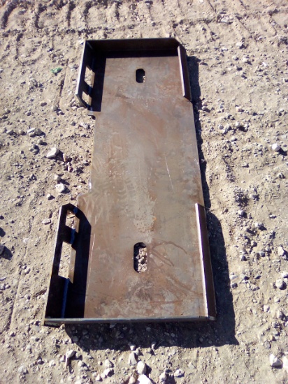 Skid Steer Attachment Plate