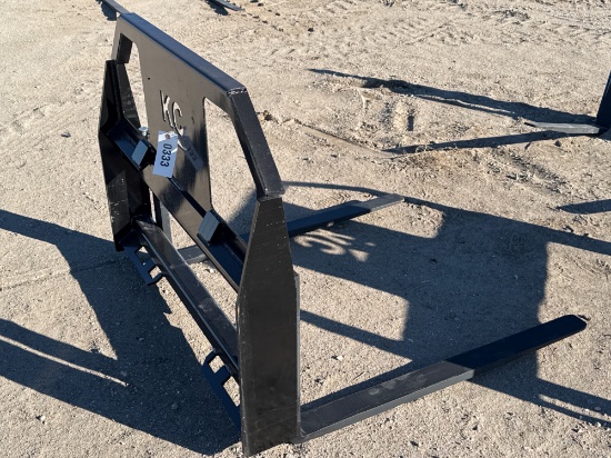 Skid Steer Quick Attach Pallet Forks