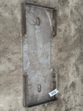 Skid Steer Attachment Plate
