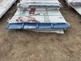 Blue Metal Panels