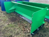 Green snow pusher