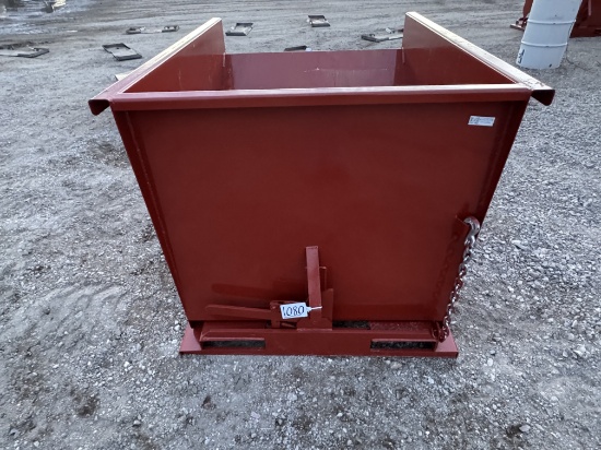 2 Yard Self Dumping Hopper With Fork Pockets