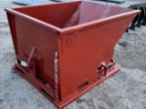 1.5 Yard Self Dumping Hopper With Fork Pockets