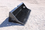 72 Inch Skid Steer Fine Skeleton Bucket With High Side