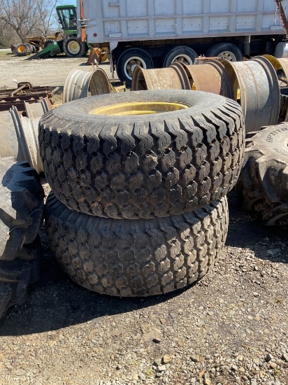 2-44x18x20 Turf Tires w/ Rims