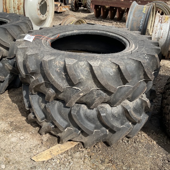 2-Goodyear 12.4xR24 Tires