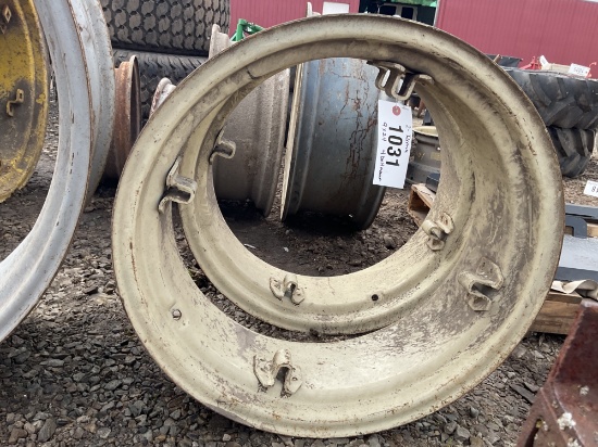 2- Rims 9x24 4 Bolt Mount