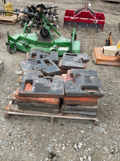 IH 100lb Non Emblem Weight- Sold By Piece