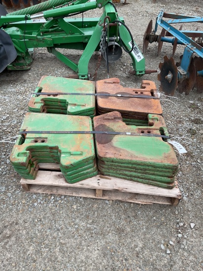 John Deere Suitcase Weights- Sold by Piece
