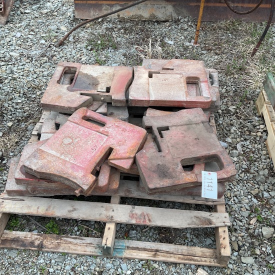 IH 100lb Non Emblem Weight- Sold By Piece