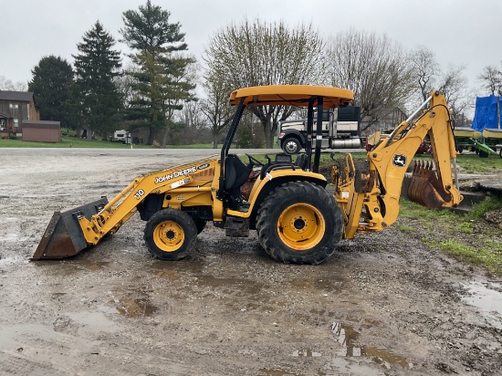 John Deere 110 Loader Backhoe